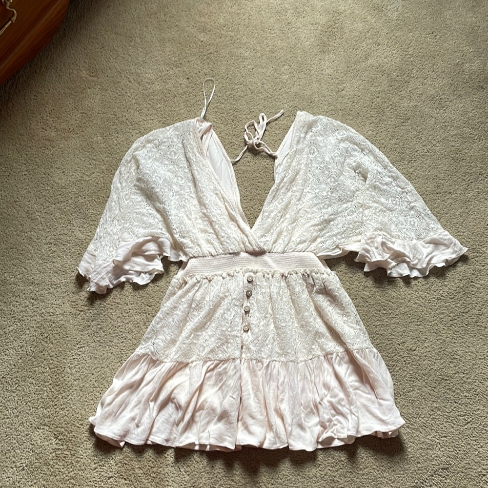 Vici lace romper!